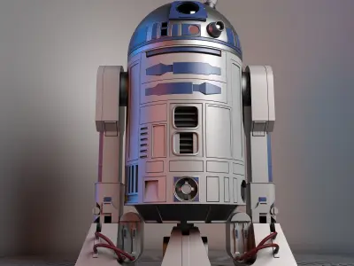 R2D2 Star Wars 3D model