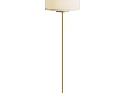 kate spade new york Walker Medium Floor Lamp 3D model