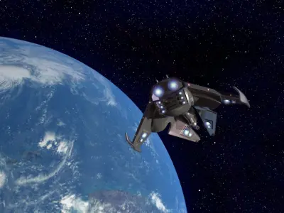 Reaver Spaceship 3D model