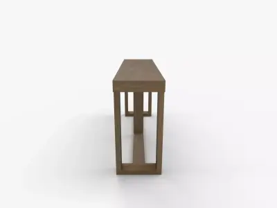Ashley Cariton Sofa Table 3D model
