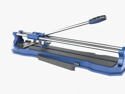 Manual Tile Cutter  Low-poly 3D model