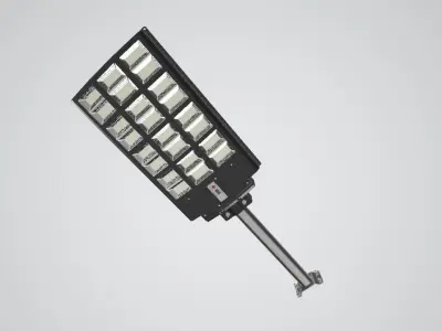 Solar Street Lights Free 3D model