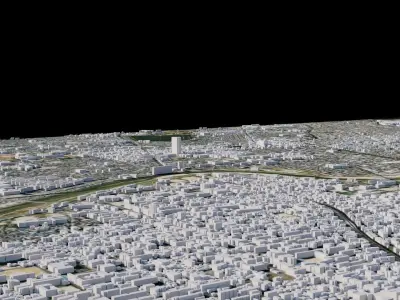 Sakai - Japan 3D model