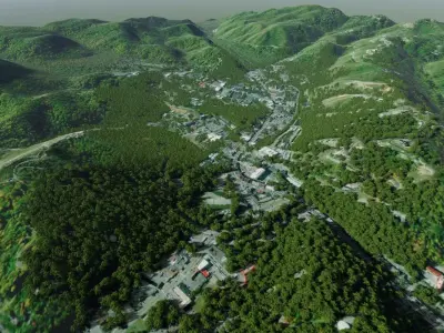 Gatlinburg Tennessee 3D model