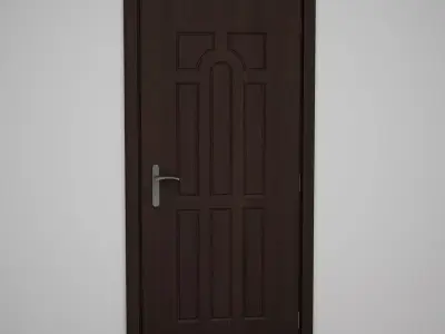 CGAxis Door 3D model