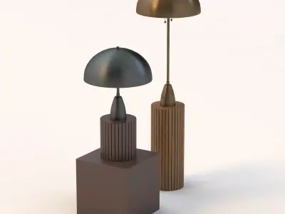 Apparatus Studio Column Lamp 3D model