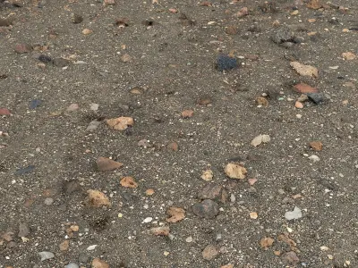 Stone Desert 16K Low-poly 3D model