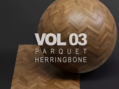 Parquet vol03 Herringbone 8K Seamless PBR Materials Texture