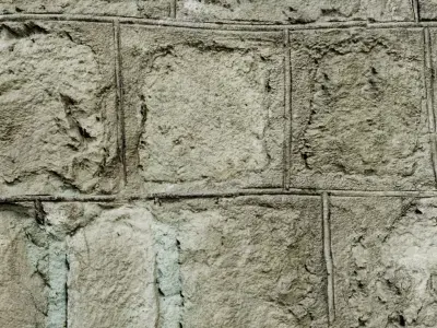 PBR Stone Block Wall Texture - 4K Scanned - realism 013 Texture