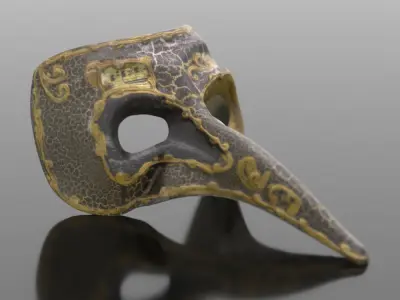 Venetian Mask 3D model