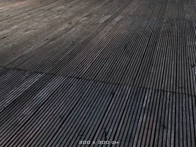 Old wood planks - 3D Texture - 300 x 300 cm Seamless scan - 20k Texture