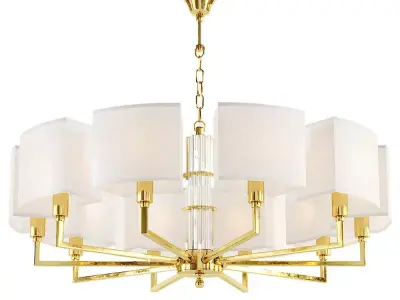 Maytoni Metropolitan H015PL-10G chandelier 3D model