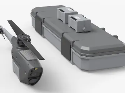  Black Hornet 4 UAS Nanodrone in Storage Case 