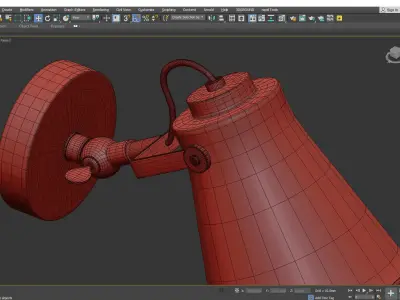 Lumion Arudlis sconce Low-poly 3D model