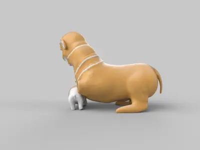 kedarnath upper statue 3D model