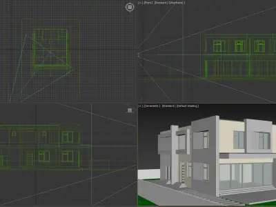 Modern House - ABD 2-0 Low-poly 3D model