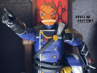 Cobra Commander Custom Head 3D model