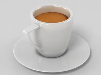 Espresso Cup 2 3D model