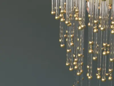 Restoration Hardware Luciano Chandelier 3D model