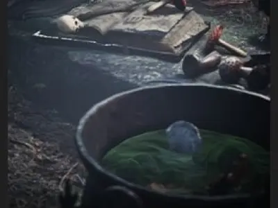 Witch Props 79 Assets Low-poly 3D model