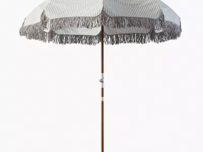 The Premium Beach Umbrella 3D model