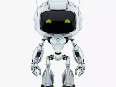 Lovely robot - alien III  3D model