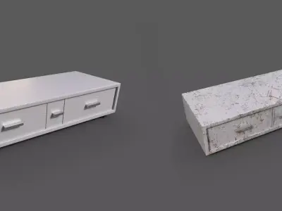 Modern Furniture 3D Model Pak 2 Low-poly 3D model