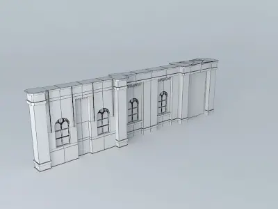MPTS  Window Wall Segment  v2 04 3D model