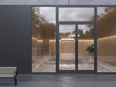 Interior Scene 12 - Lobby Ecco - 3D Interior  3D model