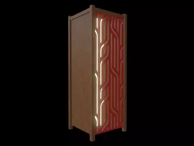 Architectural Lighting Box 04 3D model