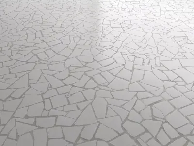 Stone Floor Ceramic Tile Mosaic 02 Texture