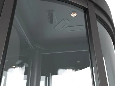 Revolving door Dorma Geryon 3D model