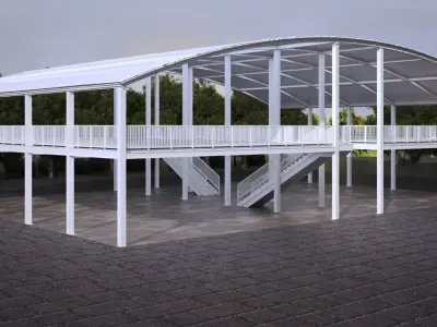 TWO-STORY SCENE 3D model
