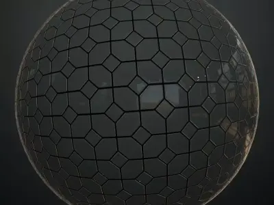 Sci-fi Wall PBR Seamless Texture