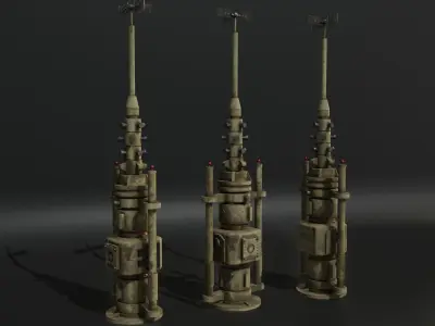 Star Wars Moisture Vaporator 3D model
