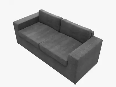 Custom made outdoor sofa 3D model