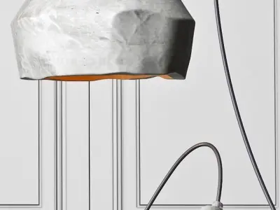 Pendant lamp LIKE PAPER 3D model