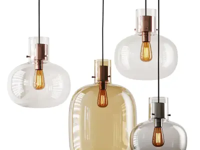 Awa Pendant from Brokis 3D model