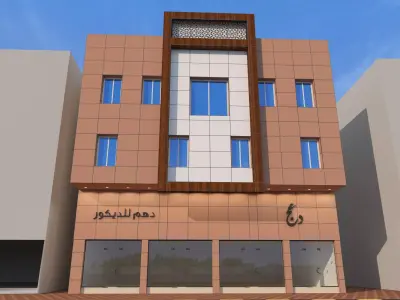 cladding building 3D model