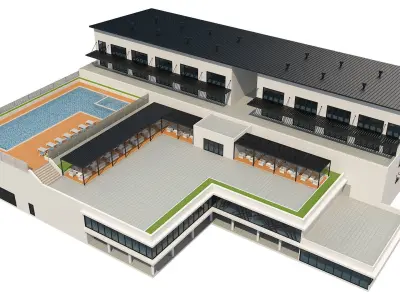 Health Club 1 3D model