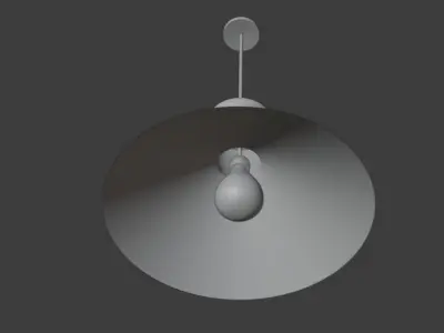 Lamp for room 3D model