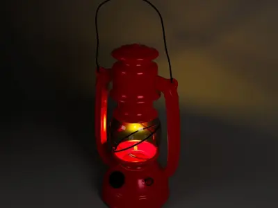 lantern 3D model 11