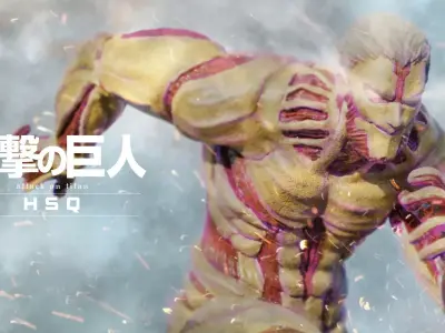 Attack on Titan - High Poly - Armored Titan Reiner Braun 3D model