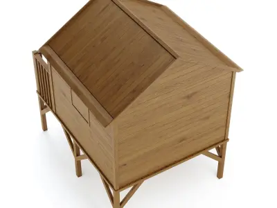 Kids Garden Playhouse 3D model