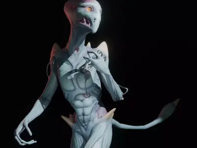 Extraterrestrial - Novamorph 3D model