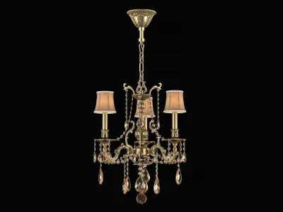 MD 6655-3 Osgona Chandelier  3D model