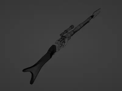 Mandalorian Sniper  3D model