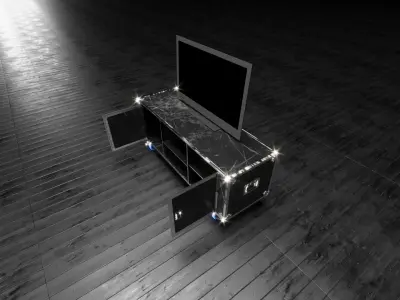 Professional Flight Case 3D model
