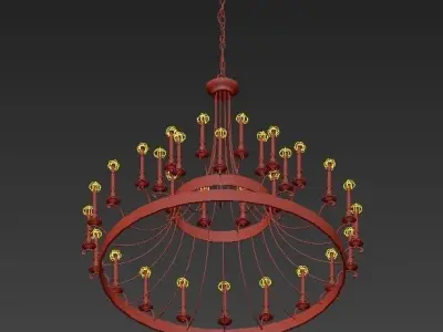 Lodestar Chandelier 3D model