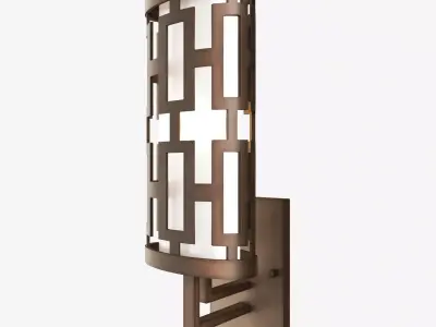 Fine Art Lamps River Oaks 843481 Wall Light 3D model